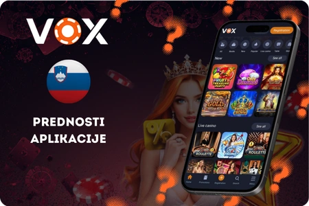 Prednosti mobilne aplikacije Vox Casino